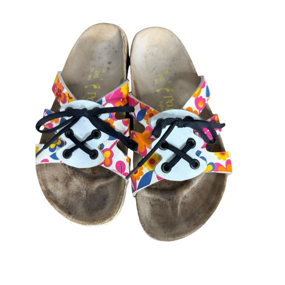 Birkenstock Shoes - Birkenstock Papillio‎ Women's Sandal Lace Up Floral Print 38 7
